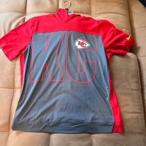 Chiefs short sleeve hoodie